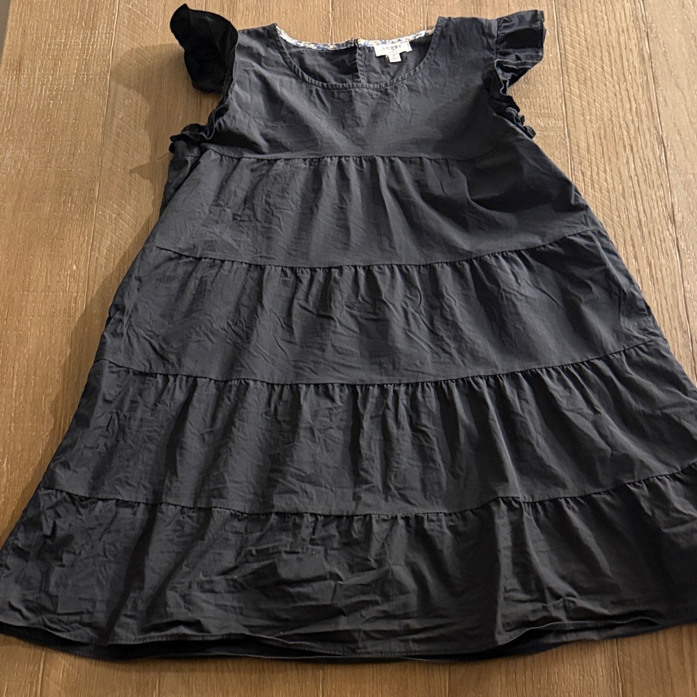 Umgee Black Tiered Dress